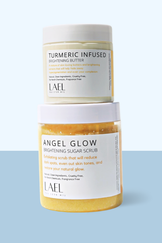 Brightening Body Scrub & Butter Duo